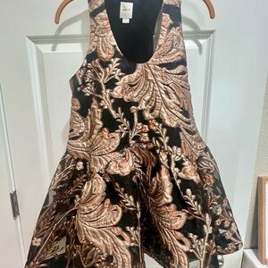 Elegant Black and Gold Anthropologie PXXS!